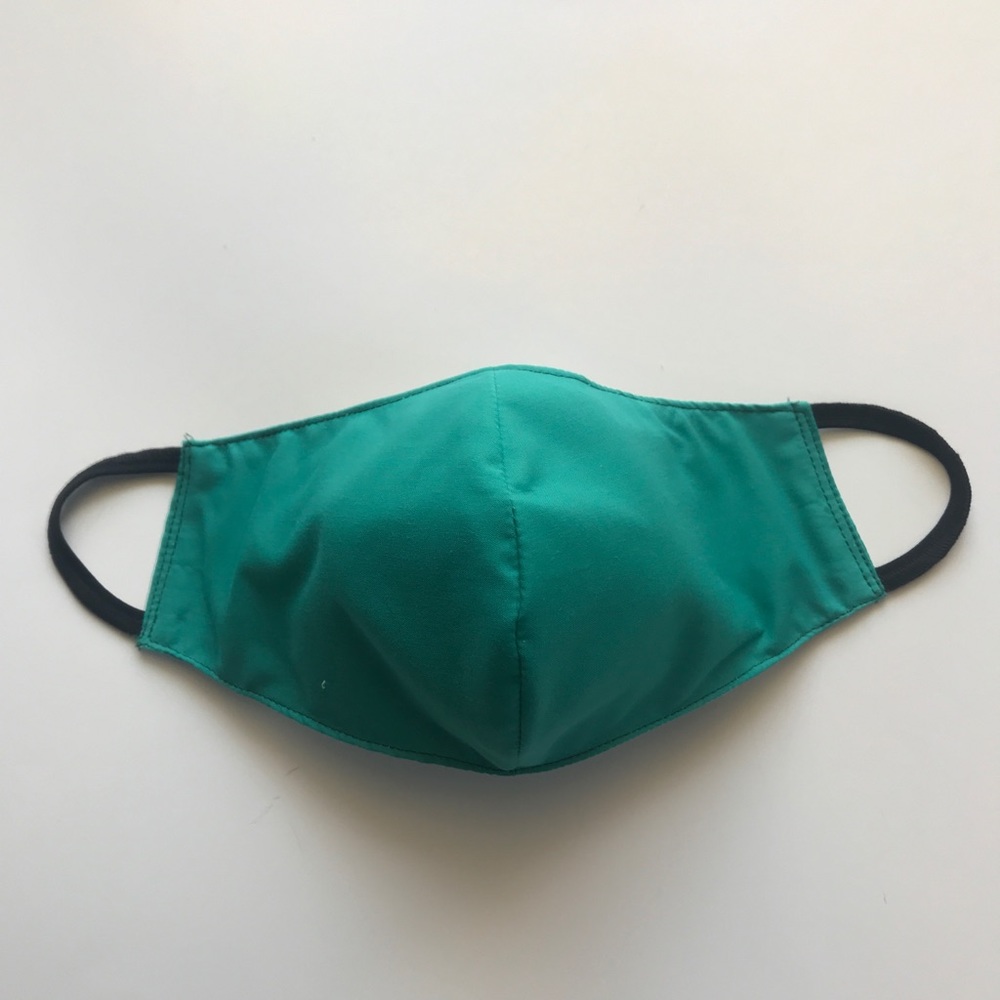 Teal 3-LAYER Face Mask